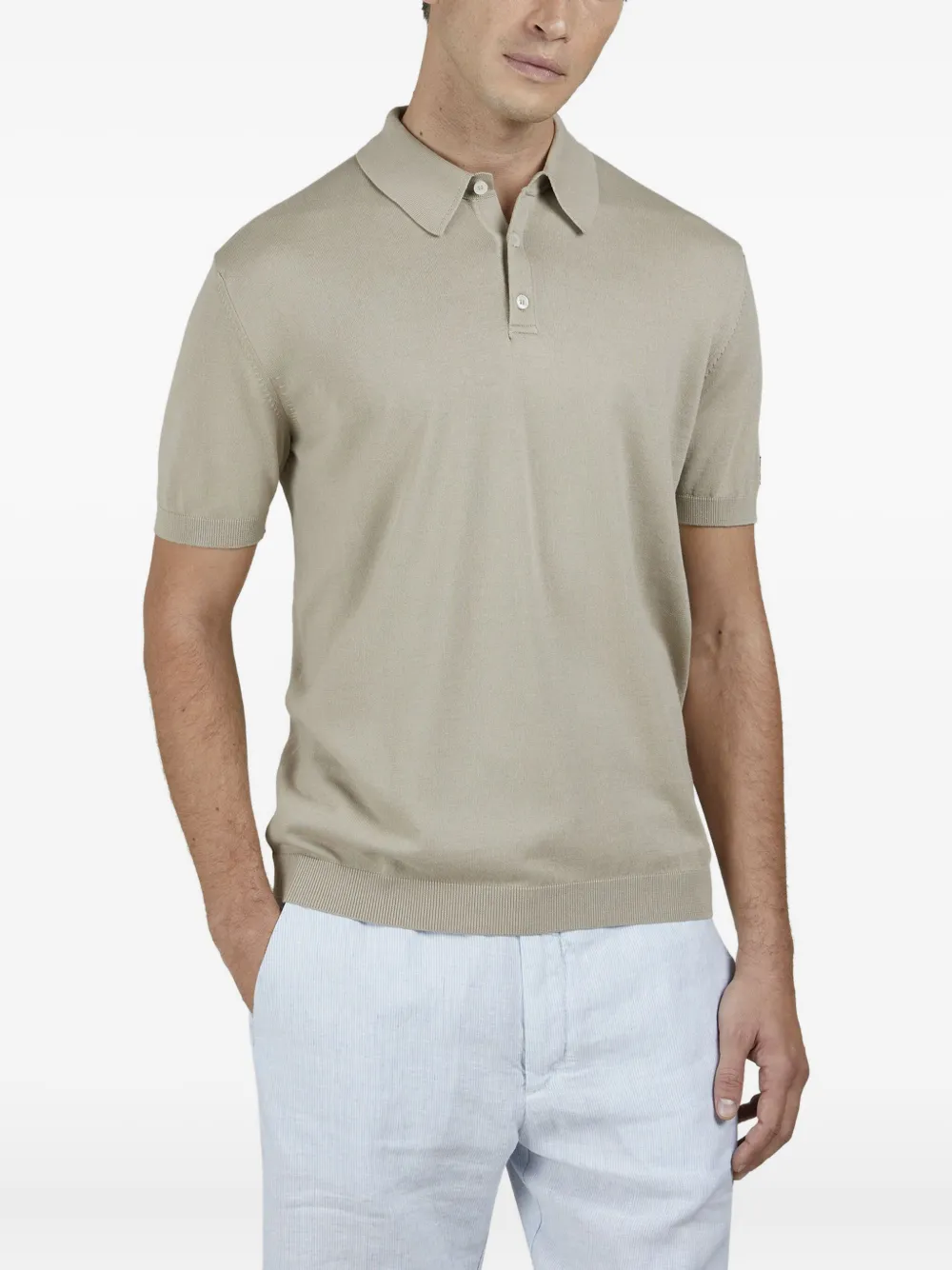 Paul & Shark short-sleeve polo shirt Beige