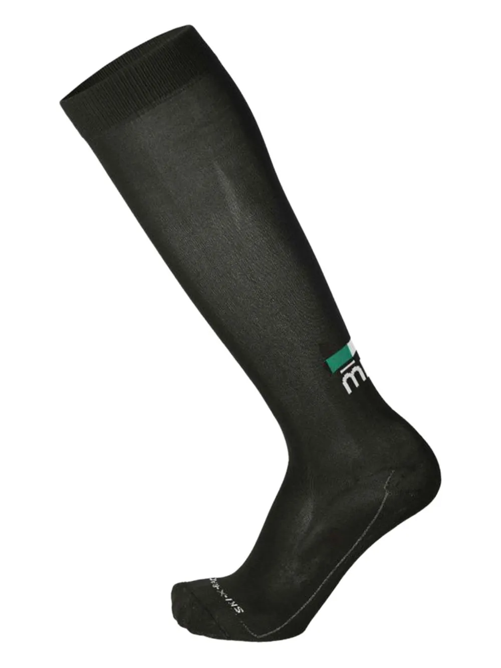 Mico calcetines altos con logo | negro | Image 1