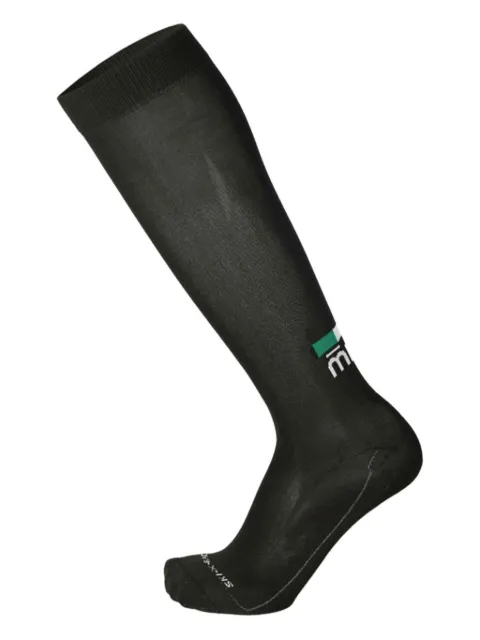 Mico logo-detail knee-high socks
