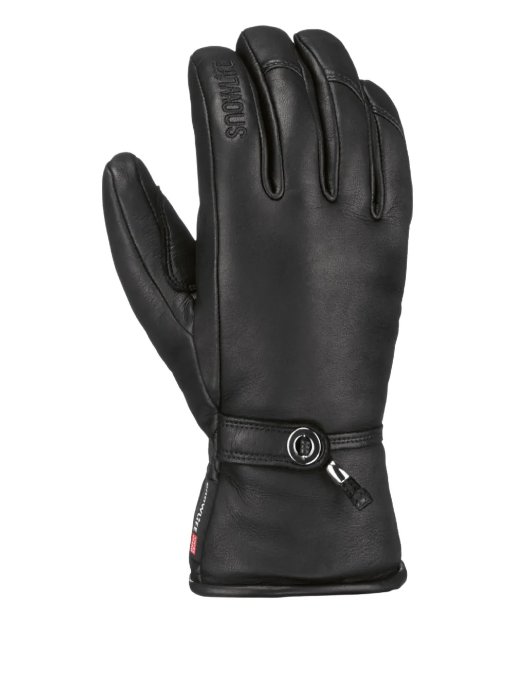 SNOWLIFE Grand Soft DT leren handschoenen Zwart