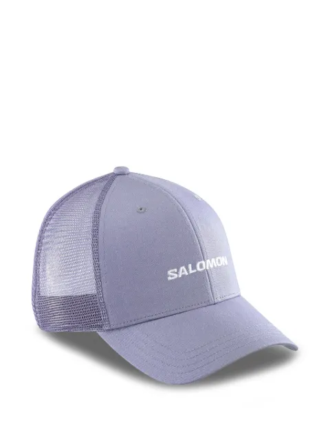 Salomon logo-embroidered mesh-back trucker cap