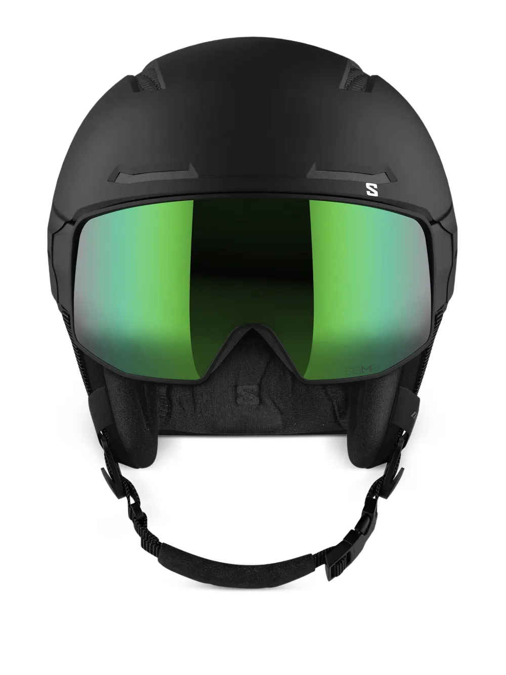 Salomon Driver Pro Sigma バイザーヘルメット - ブラック Salomon Driver Pro Sigma バイザーヘルメット - ブラック