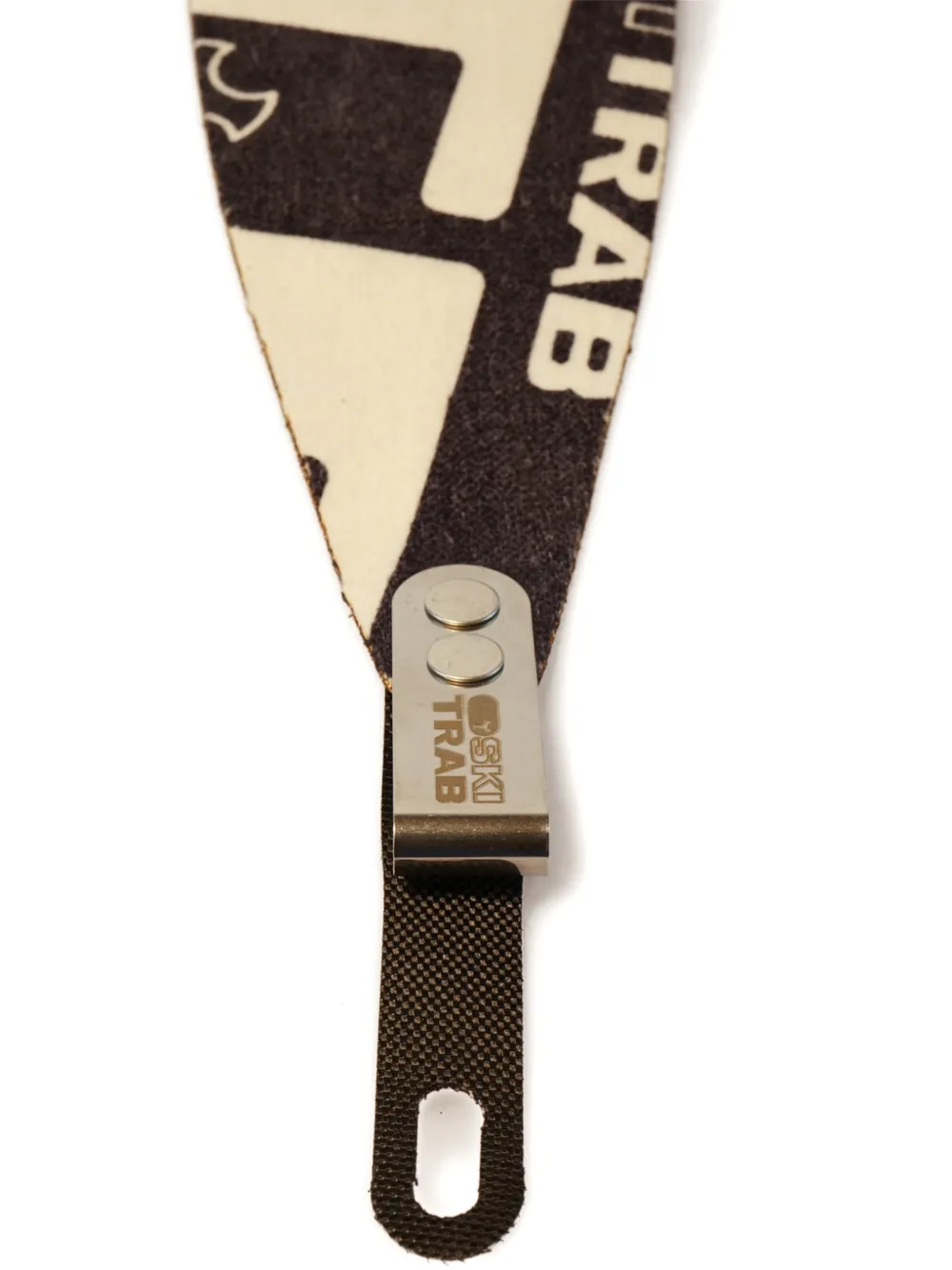  Skitrab Logo-embellished Ski Straps - Black 