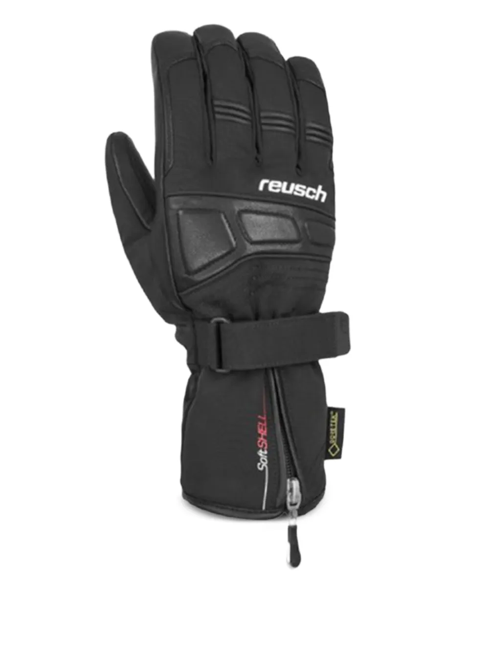 REUSCH zip-fastening gloves | Black | Image 1