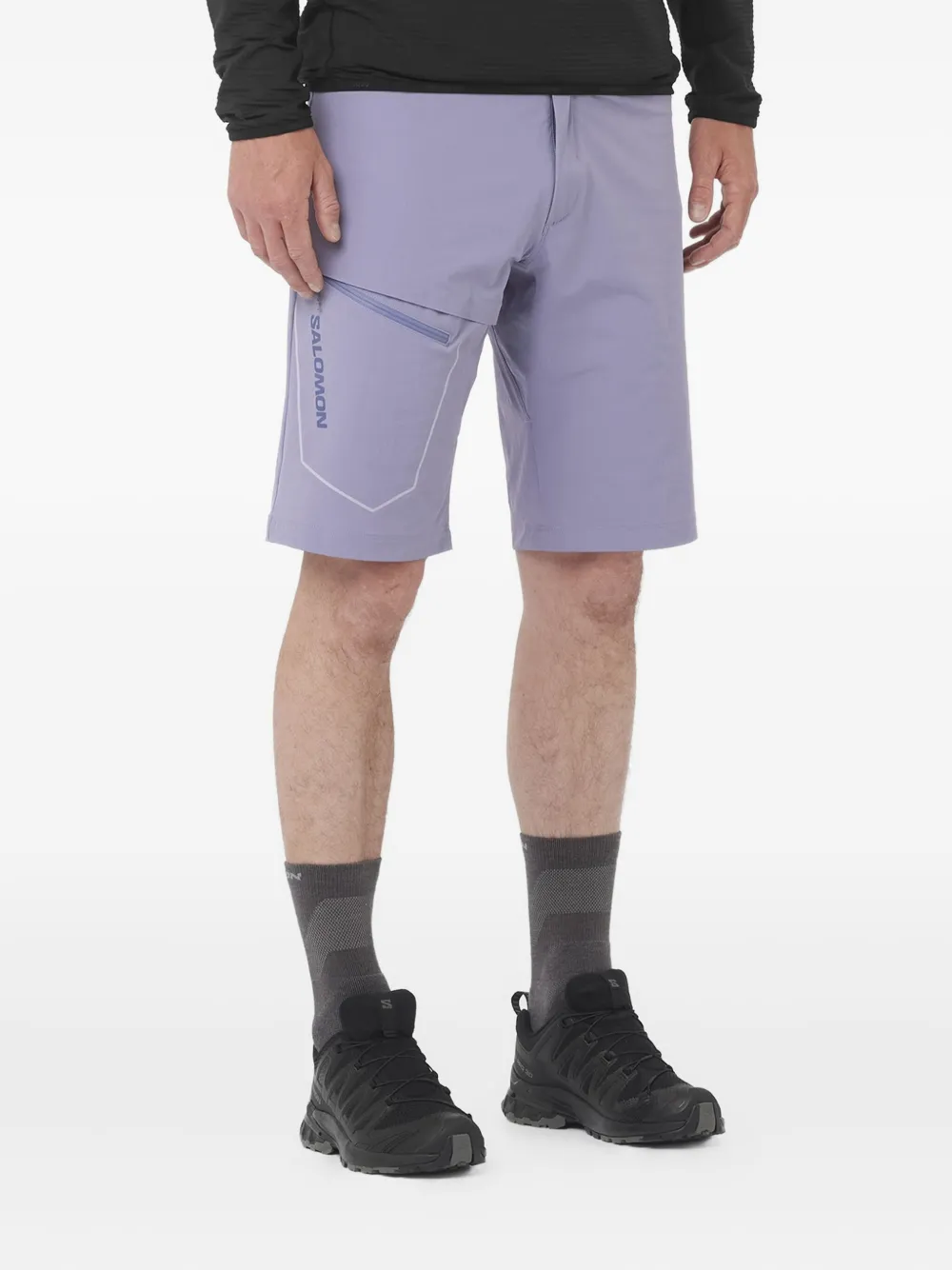 Salomon zip-pocket shorts | Track & Running Shorts | Image 2