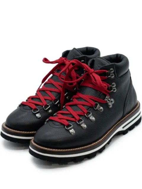 MONPIZ Cortina lace-up leather boots