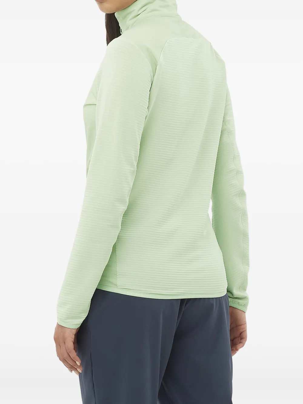 Salomon Trainingsjack met rits Groen