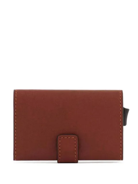 PIQUADRO leather tab cardholder