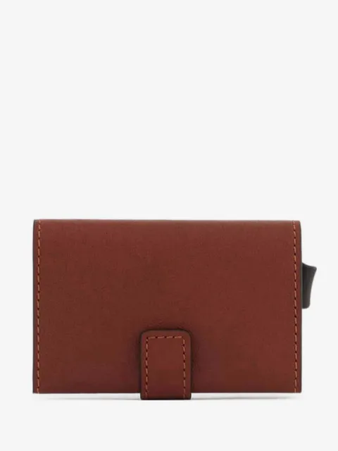 PIQUADRO leather tab cardholder