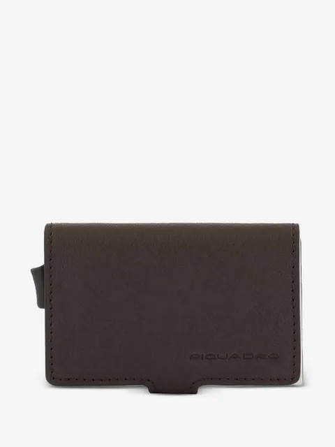 PIQUADRO cartera con compartimentos y cierre