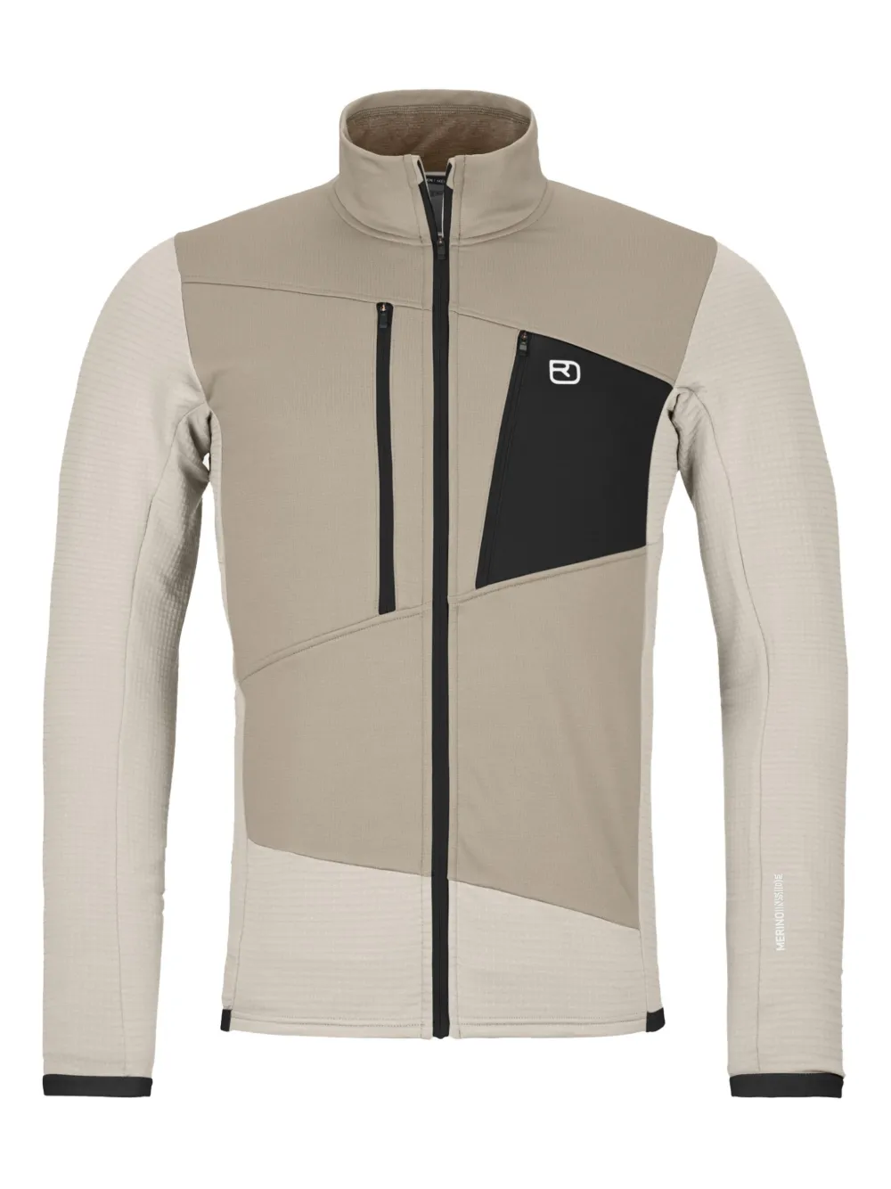 ORTOVOX Fleece Grid ジャケット - ニュートラル ORTOVOX Fleece Grid ジャケット - ニュートラル