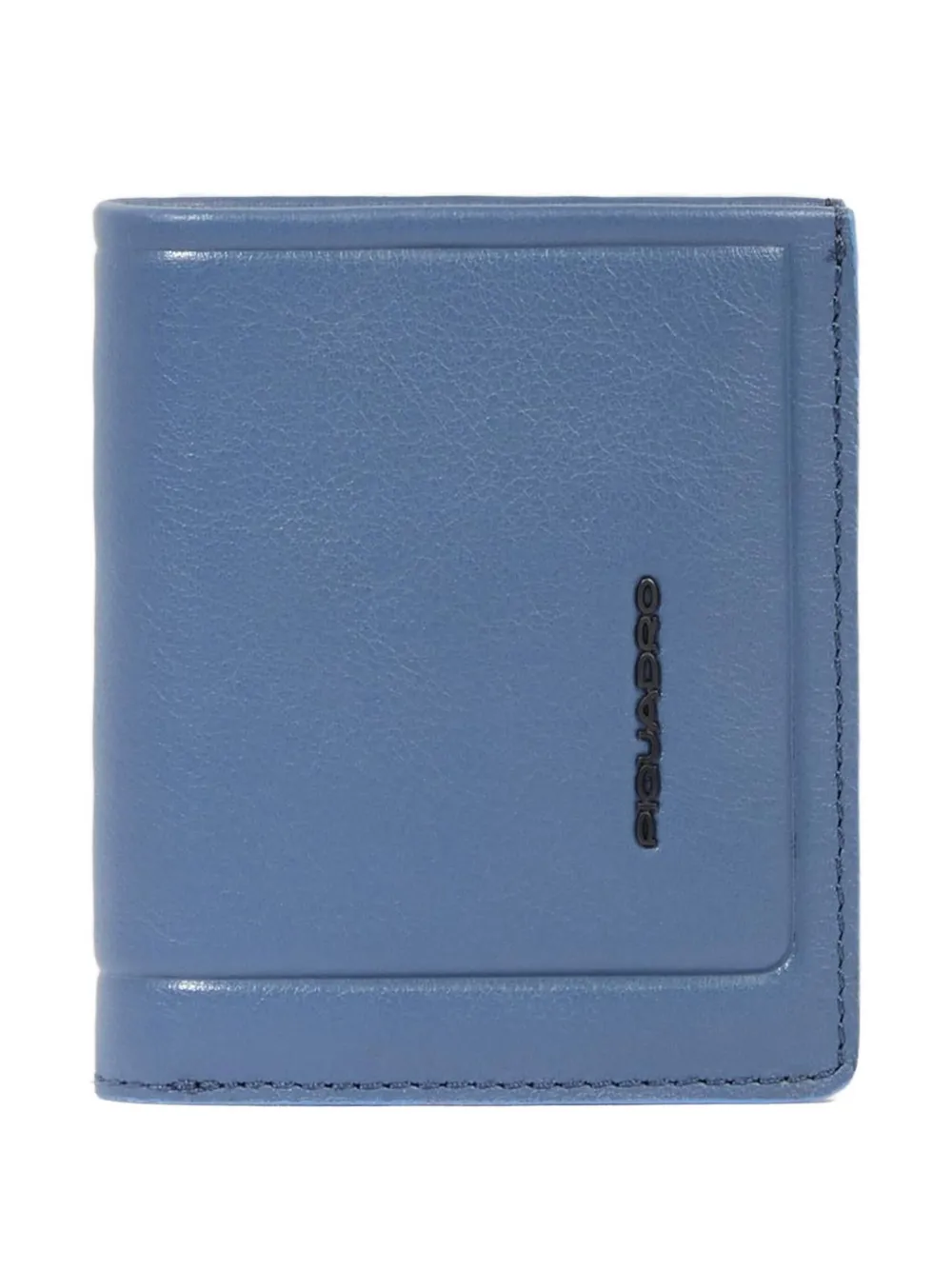 PIQUADRO Portemonnee verfraaid met logo Blauw