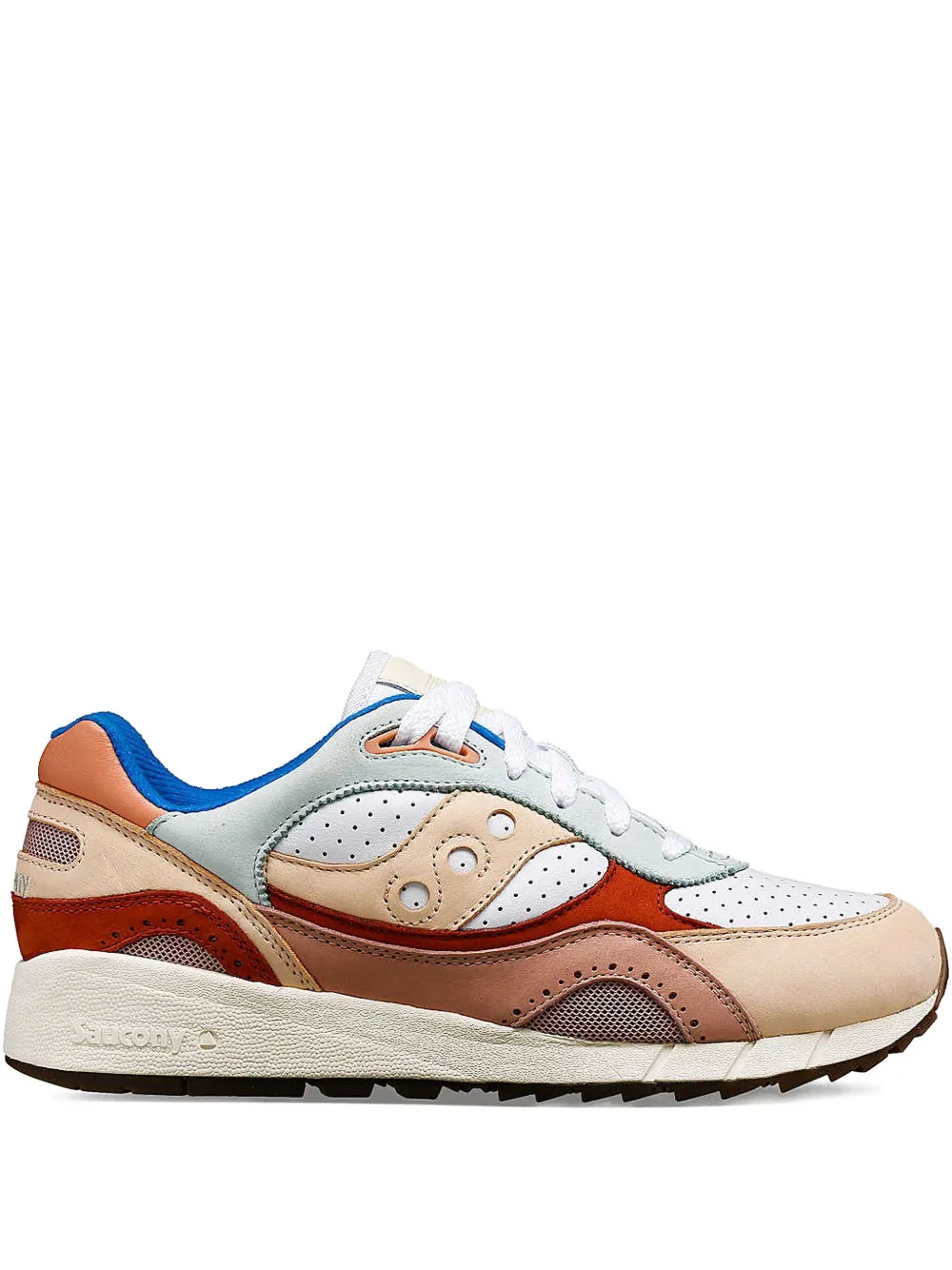 Saucony Shadow 6000 perforated sneakers White