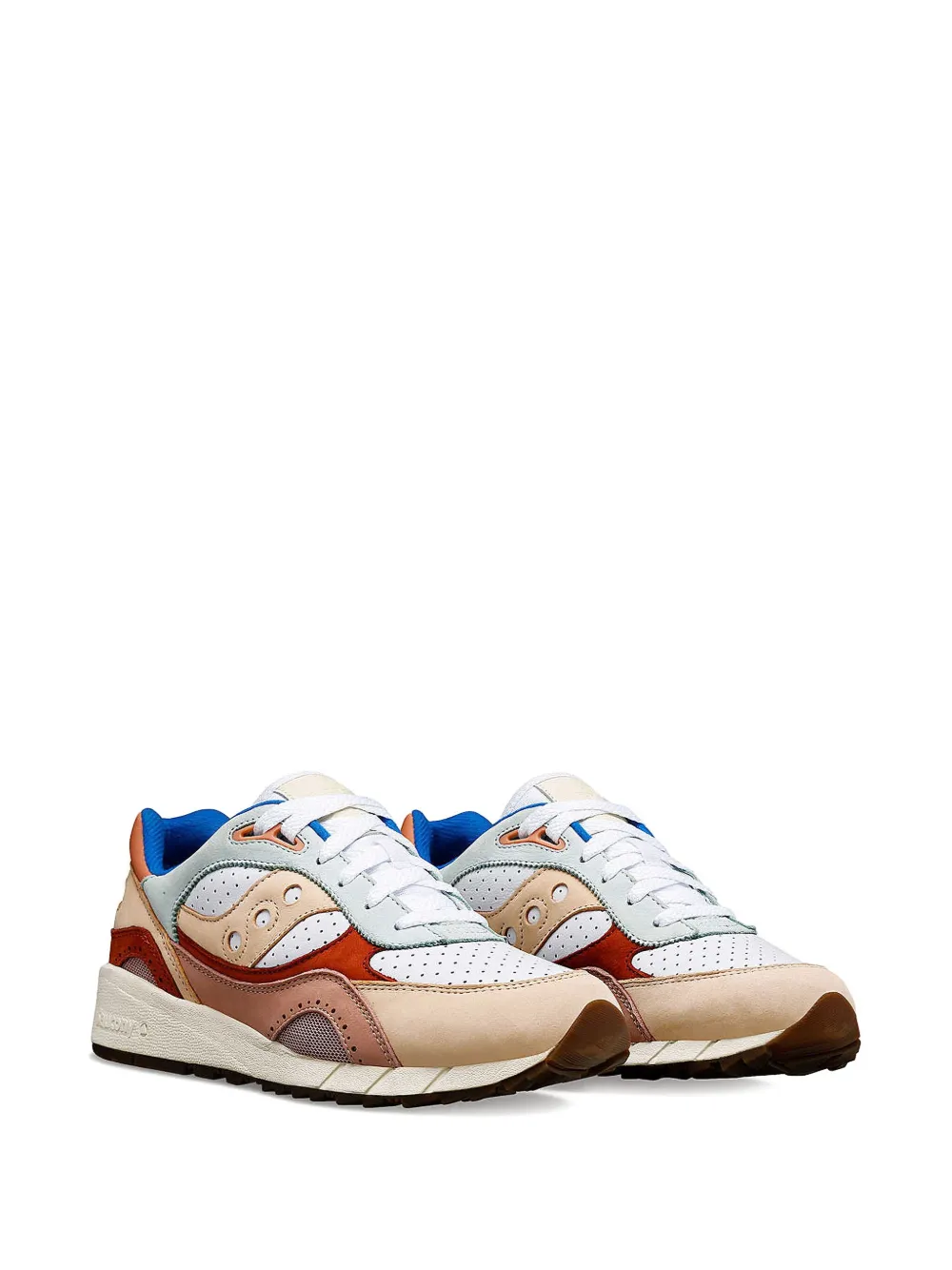 Saucony Shadow 6000 perforated sneakers White