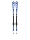 Salomon S/Race GS 10 + MI 12 GW skis - Blue