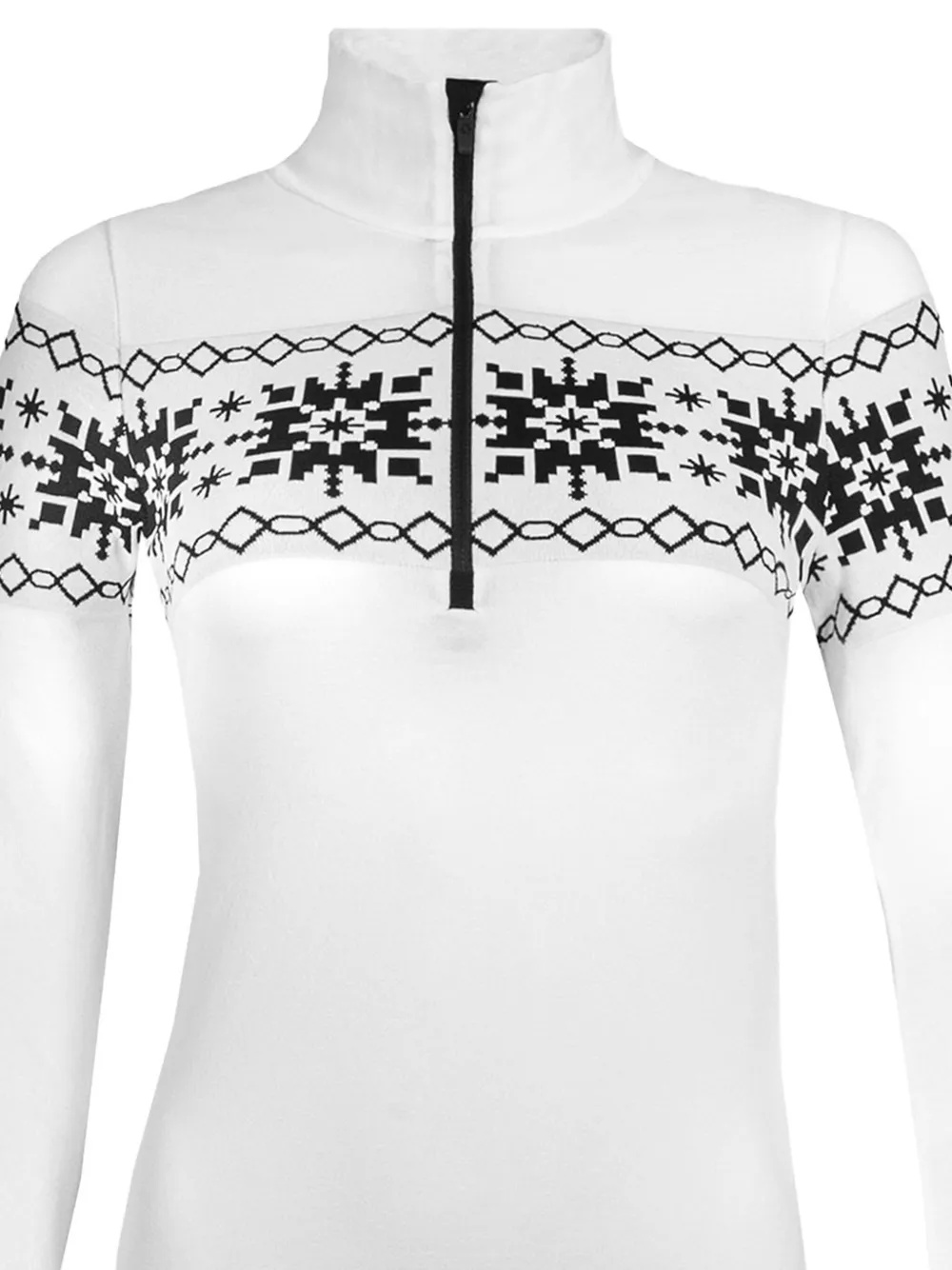 NEWLAND Fair Isle-pattern half-zip top | Ski Tops | Image 2