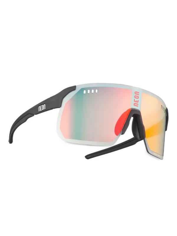 Neon mirrored-lenses Sunglasses Black FARFETCH ID