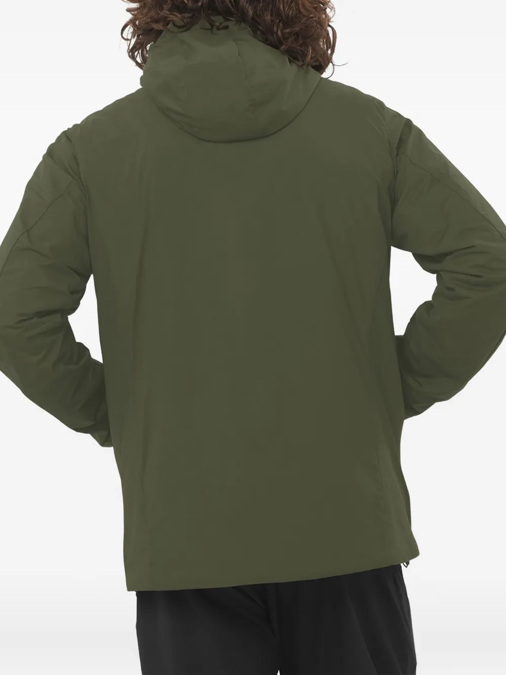 Salomon Jack met capuchon Groen