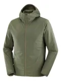 Salomon hooded zip-up jacket - Green