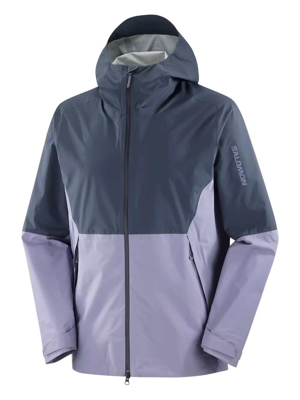Salomon バイカラーデニムジャケット - ブルー Salomon バイカラーデニムジャケット - ブルー
