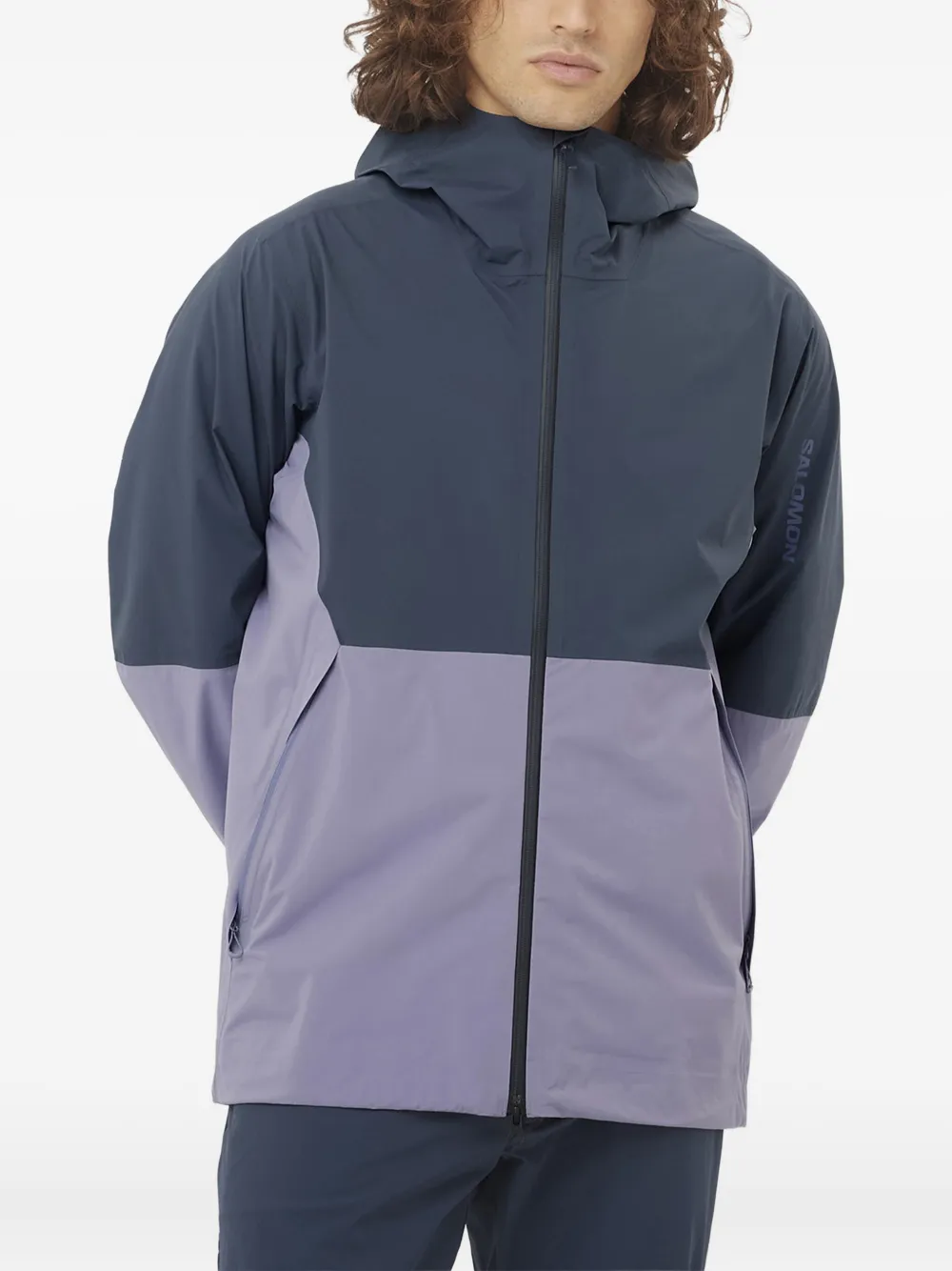 Salomon hooded two-tone jacket | Lightweight Jackets | Image 2