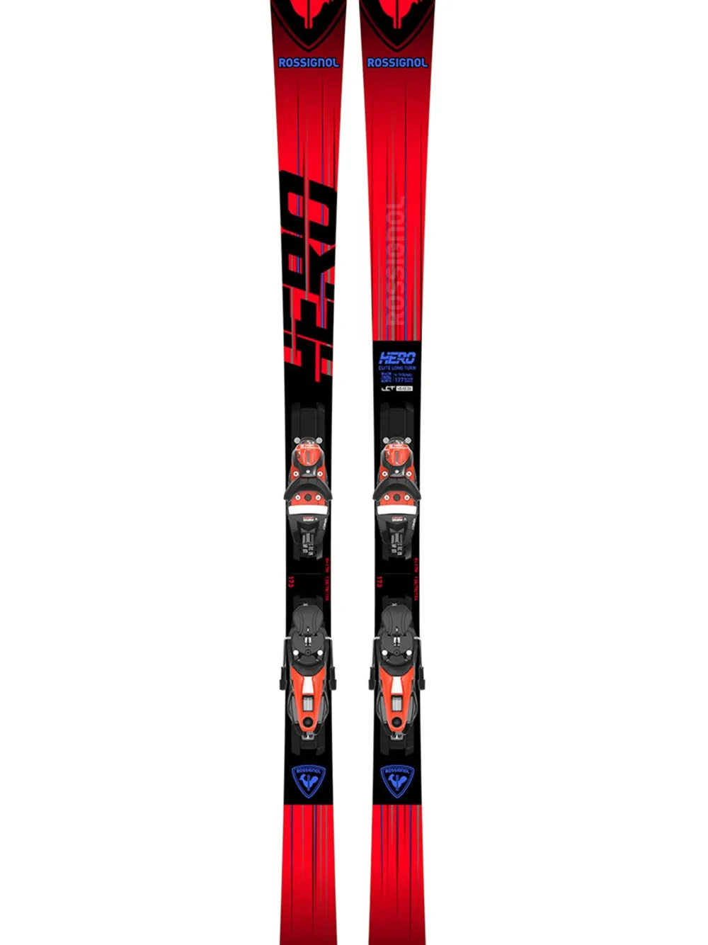 Rossignol Hero Elite LT TI Konect skis Rood