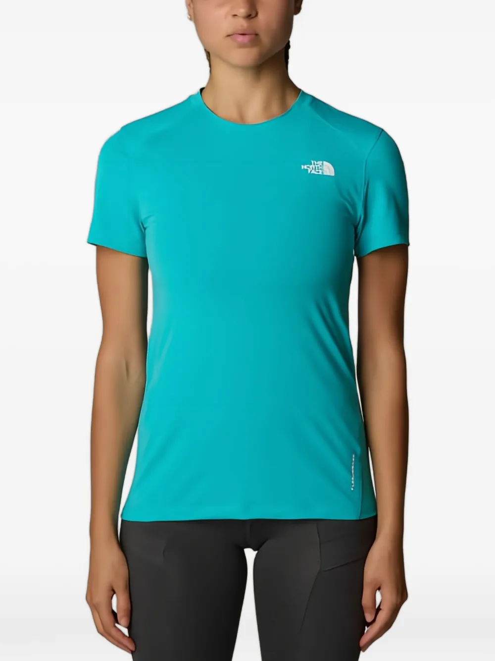 The North Face T-shirt met logo Blauw
