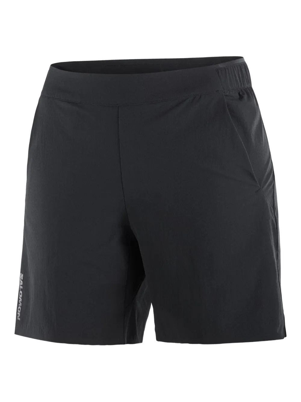 Salomon Shorts met elastische tailleband en zijzak Zwart