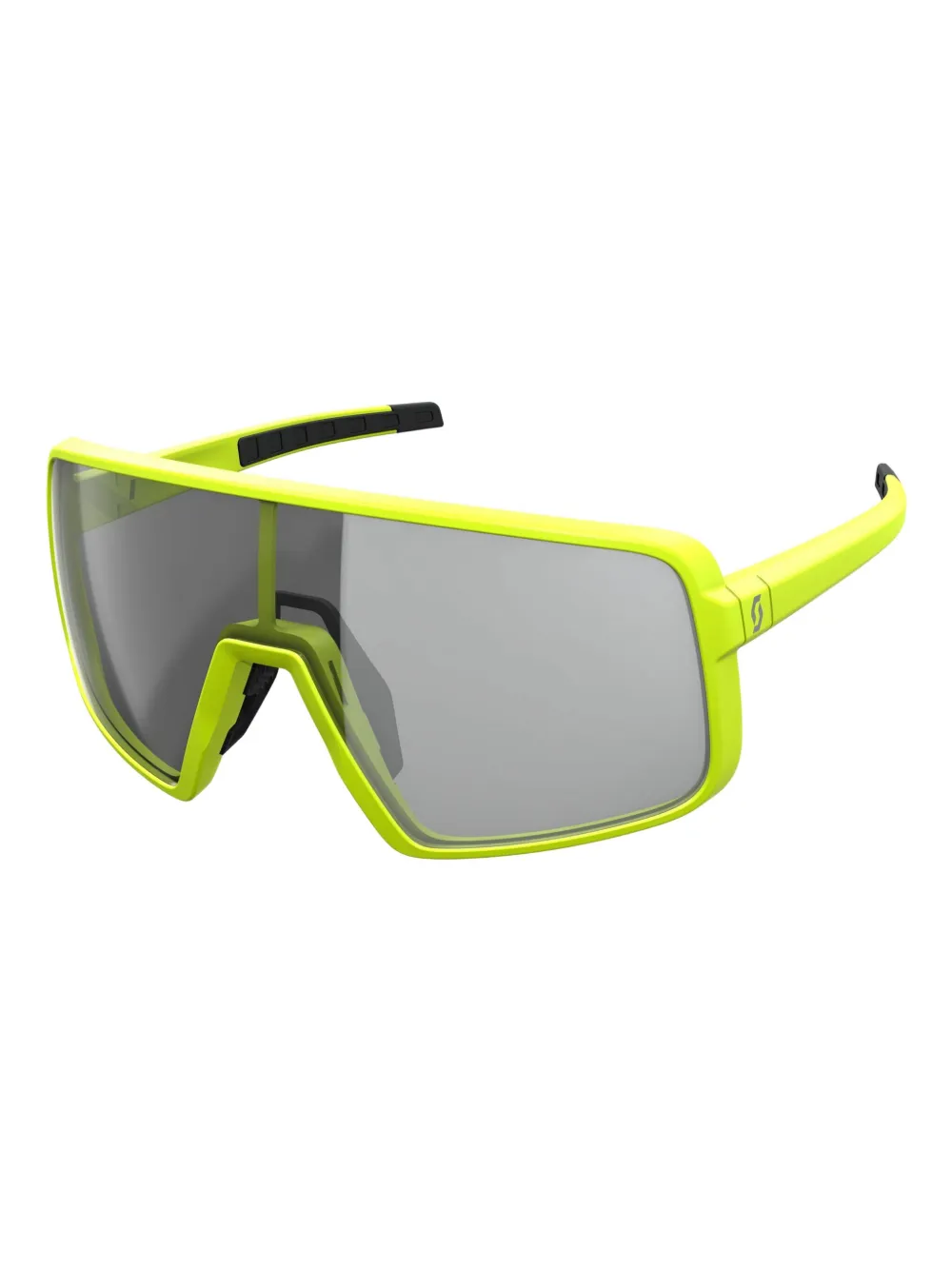 SCOTT Pro Shield Light Sensitive zonnebril met schild montuur - Geel