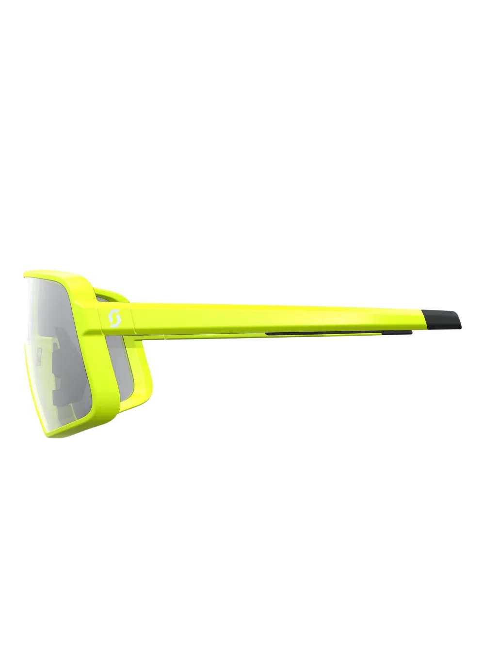 SCOTT Pro Shield Light Sensitive zonnebril met schild montuur Geel