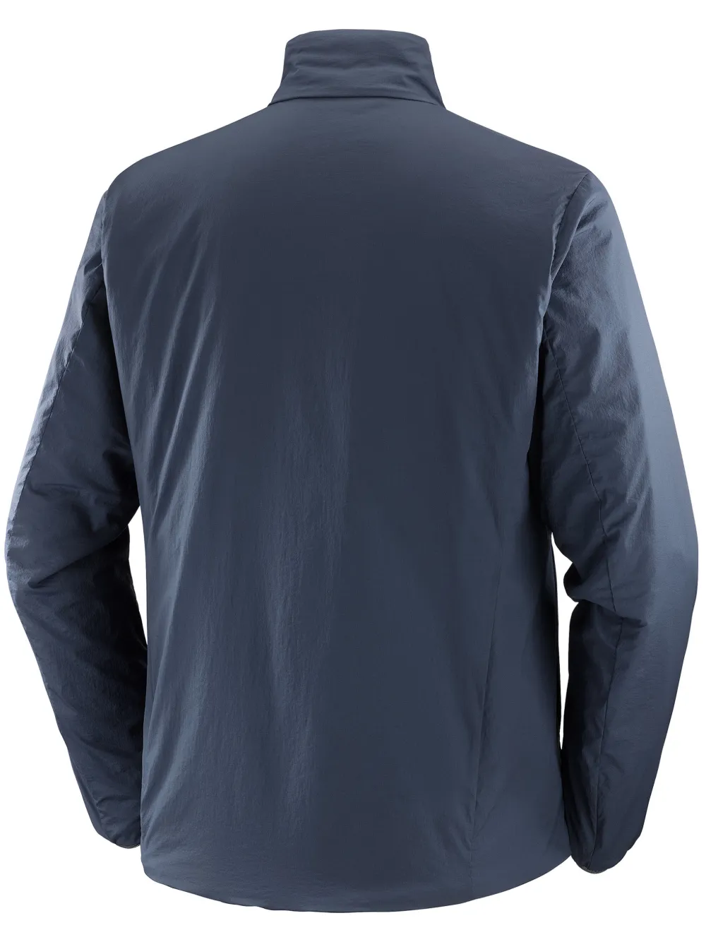 Salomon Jack met opstaande kraag en rits Blauw