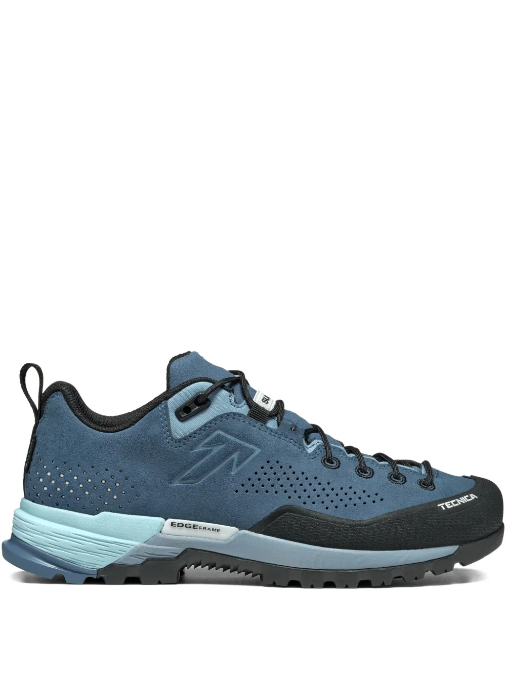 Tecnica Sulfur GORE-TEX suède sneakers met geperforeerde details Blauw