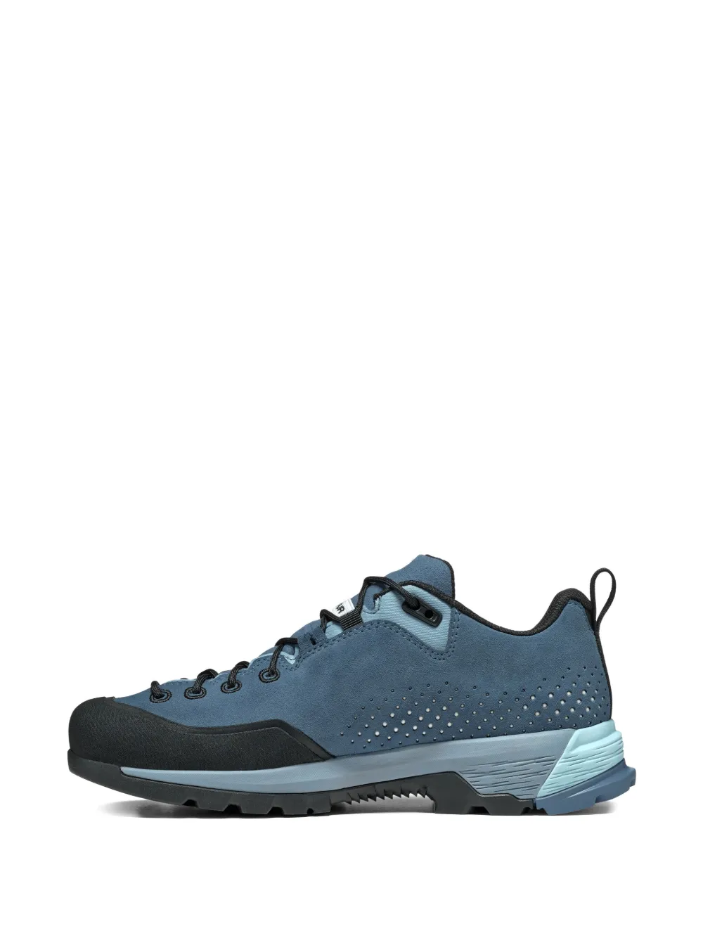Tecnica Sulfur GORE-TEX suède sneakers met geperforeerde details Blauw