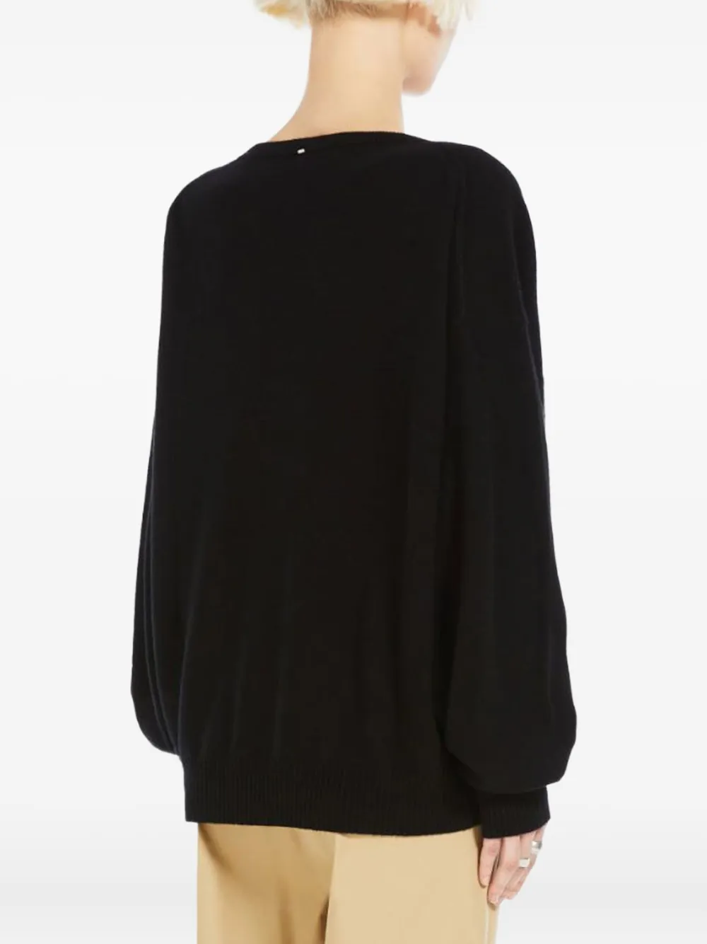 Sportmax Trui met V-hals Zwart