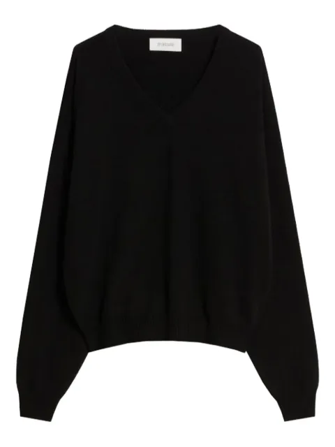 Sportmax suéter con cuello en V