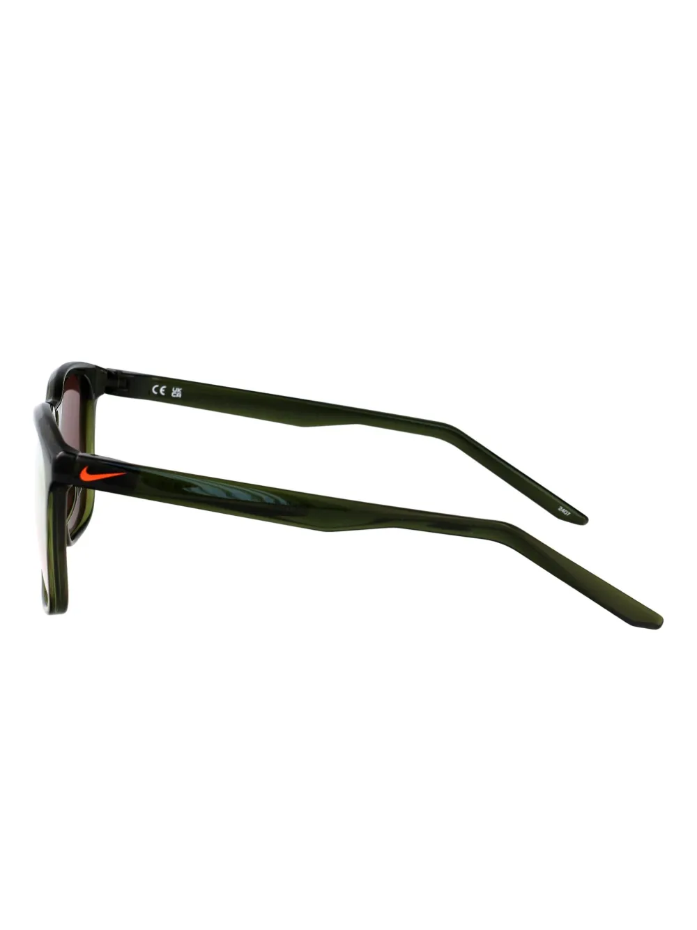 Nike Rave zonnebril met vierkant montuur Zwart