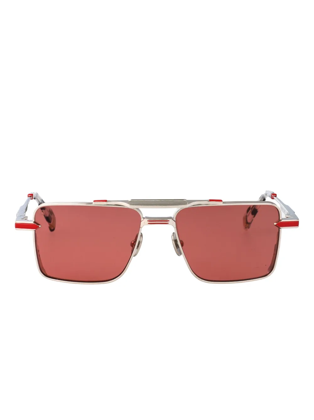 T Henri Eyewear GTB square sunglasses - Argento