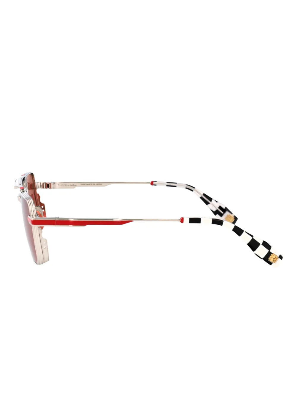T Henri Eyewear GTB zonnebril met vierkant montuur Zilver