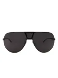 Mykita x Rimowa shield-frame sunglasses - Black