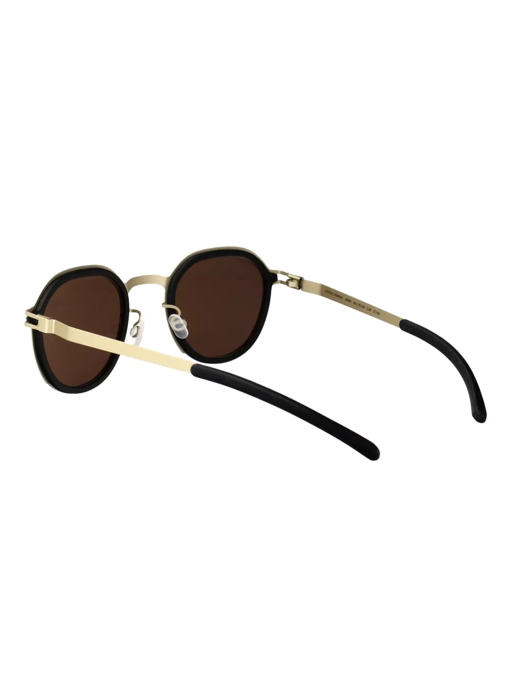 Mykita x Rimowa zonnebril met rond montuur Goud