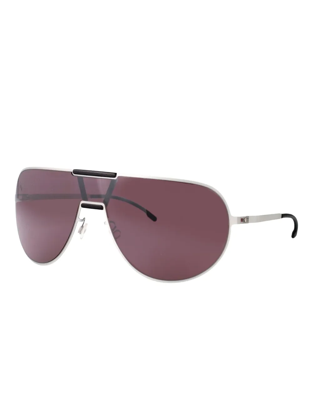 Mykita x Rimowa zonnebril met geometrisch montuur Zilver