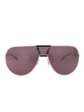Mykita x Rimowa geometric sunglasses - Silver
