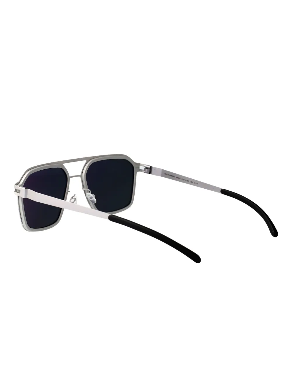 Mykita x Rimowa zonnebril met geometrisch montuur Zilver
