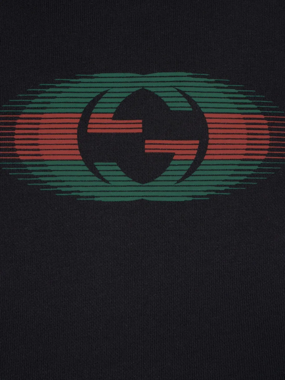 Gucci Sweater met GG-print Zwart
