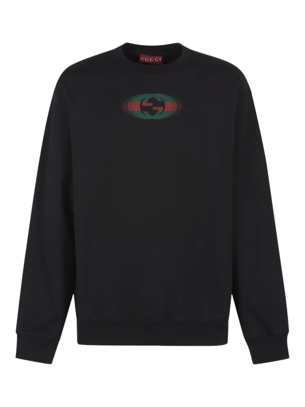 Gucci Sweater met GG-print Zwart