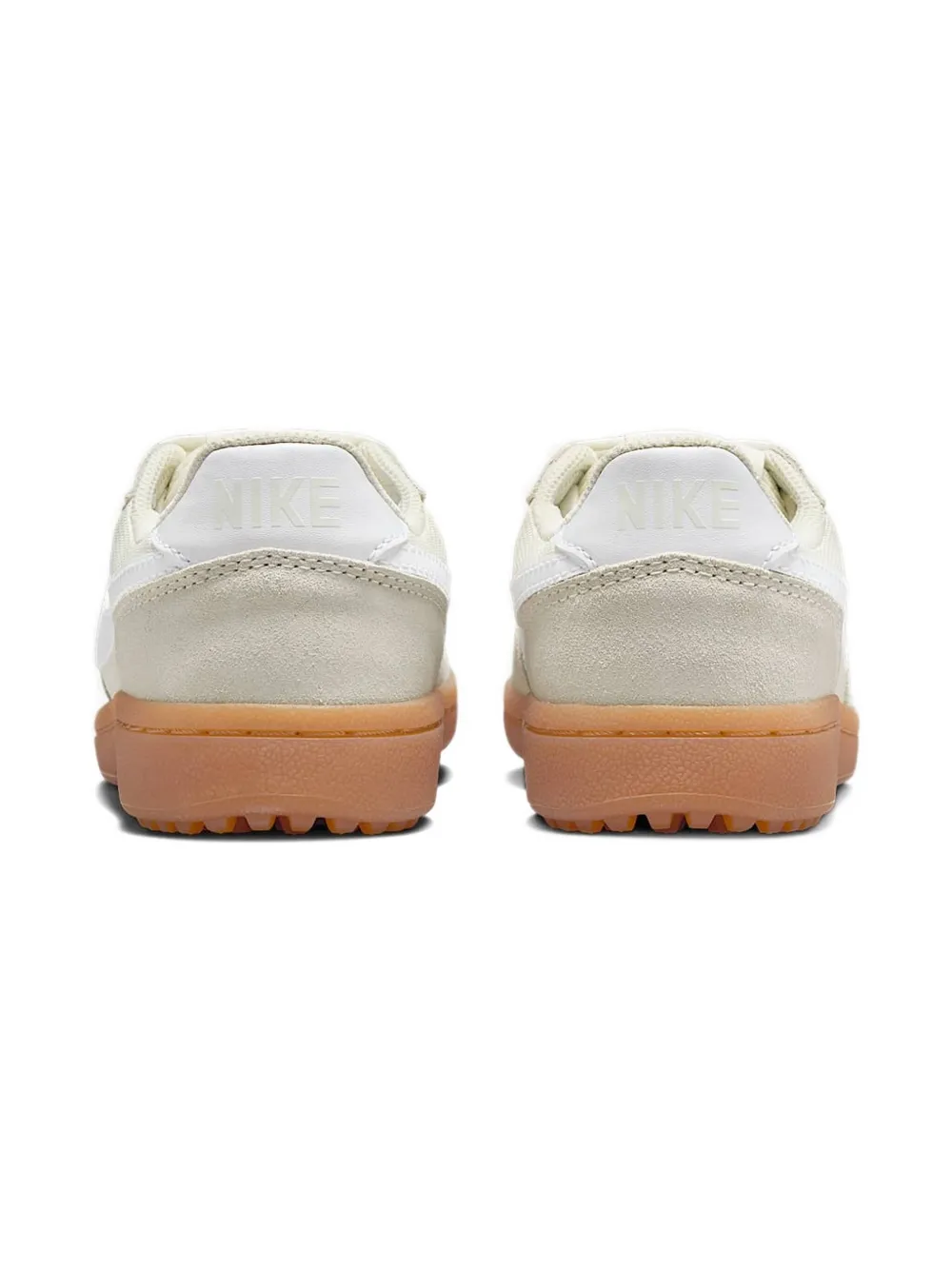 Nike Suede Leather Trainers In White