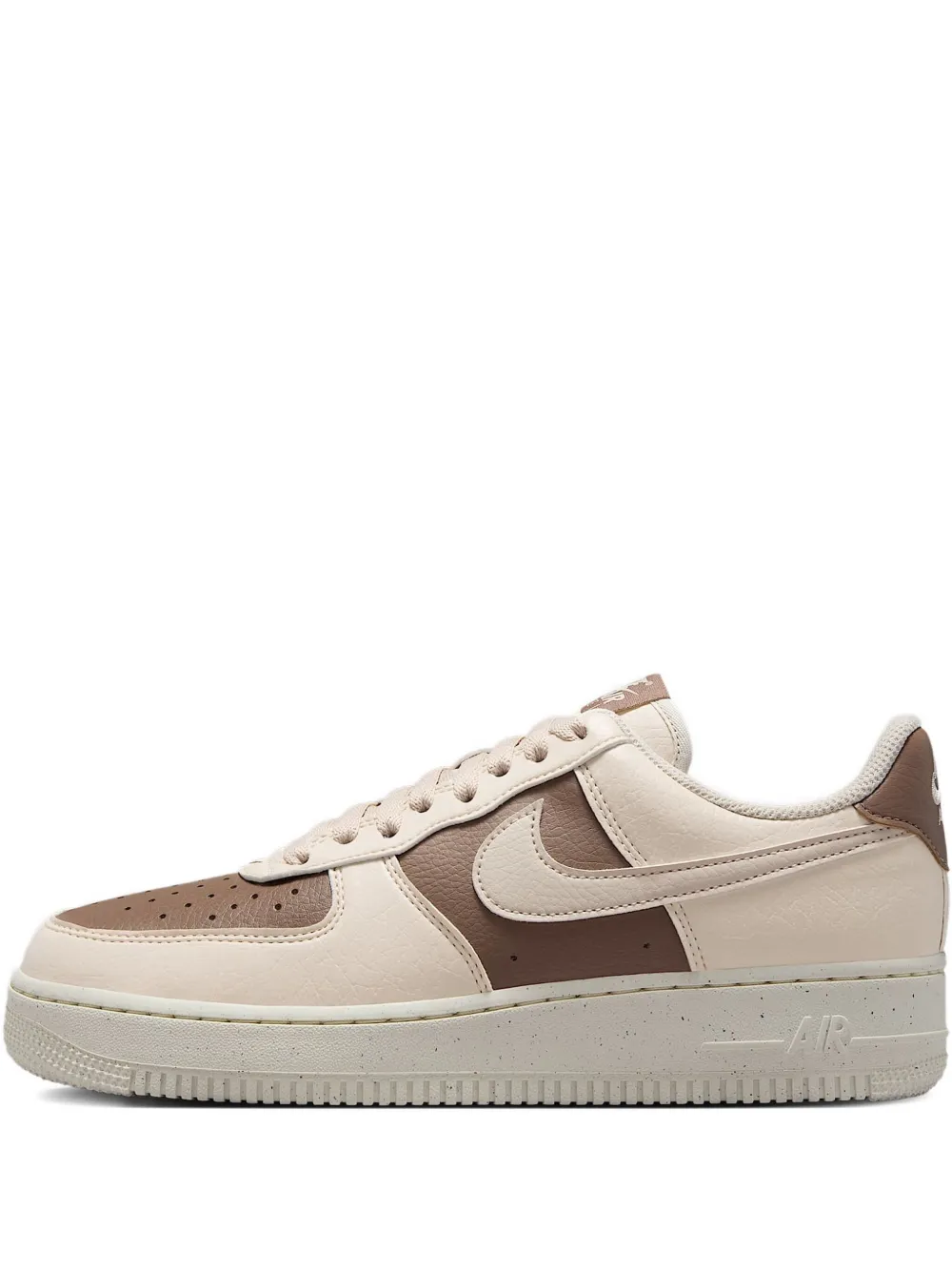 Nike perforated-swoosh trainers Neutrals