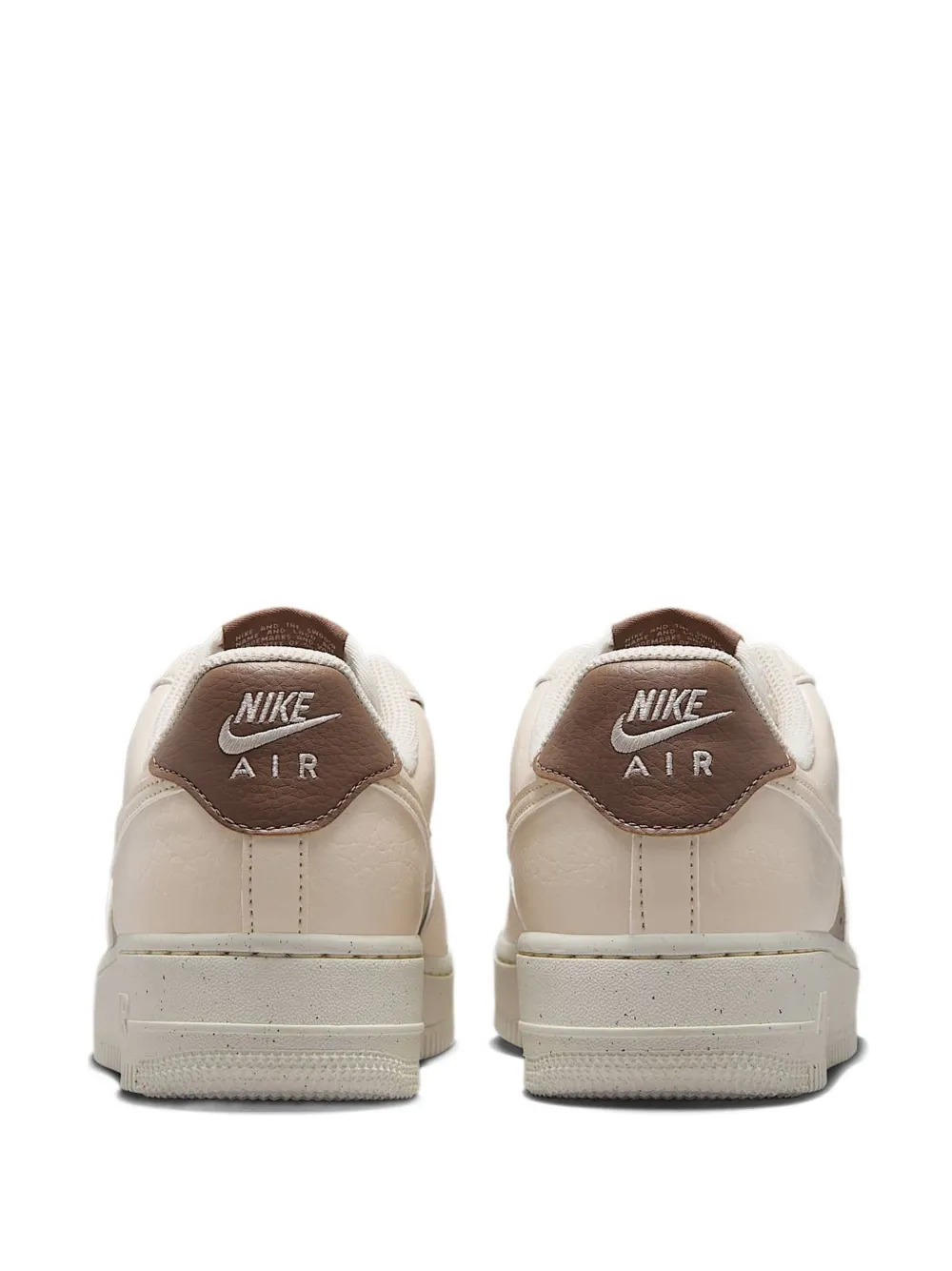 Nike Perforated-swoosh Trainers In Neutral