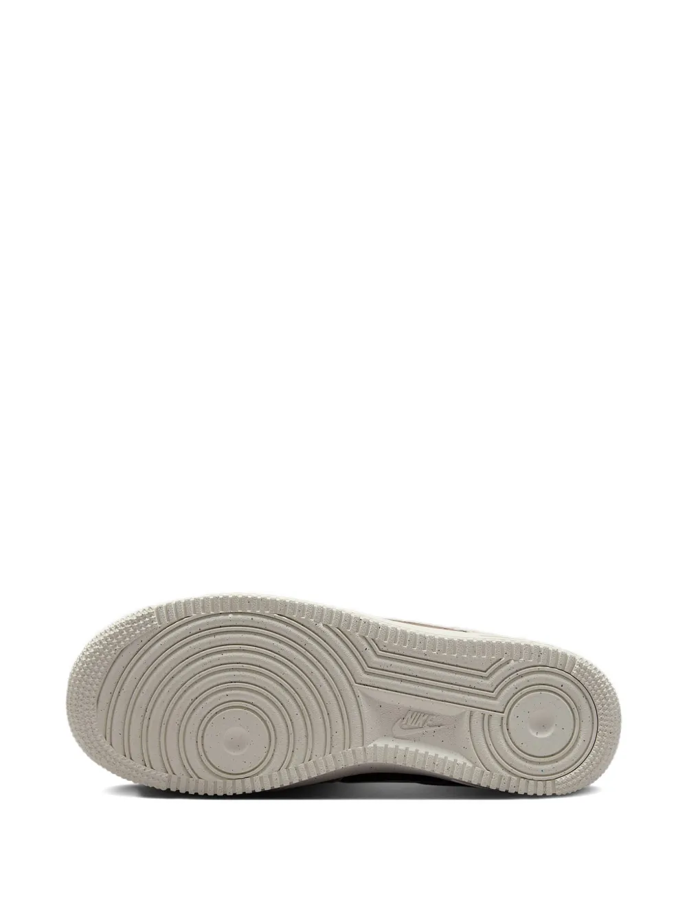 Nike perforated-swoosh trainers Neutrals