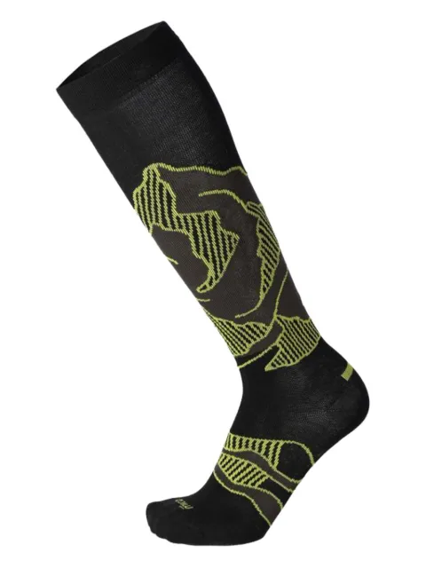 Mico abstract-pattern print socks